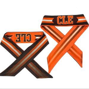 Cleveland Browns Bakerbands Bundle of 2 Reversible Bandanas, Ohio Football NFL